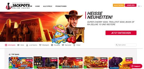 casino all jackpot Online Casinos Schweiz im Test Bestenliste